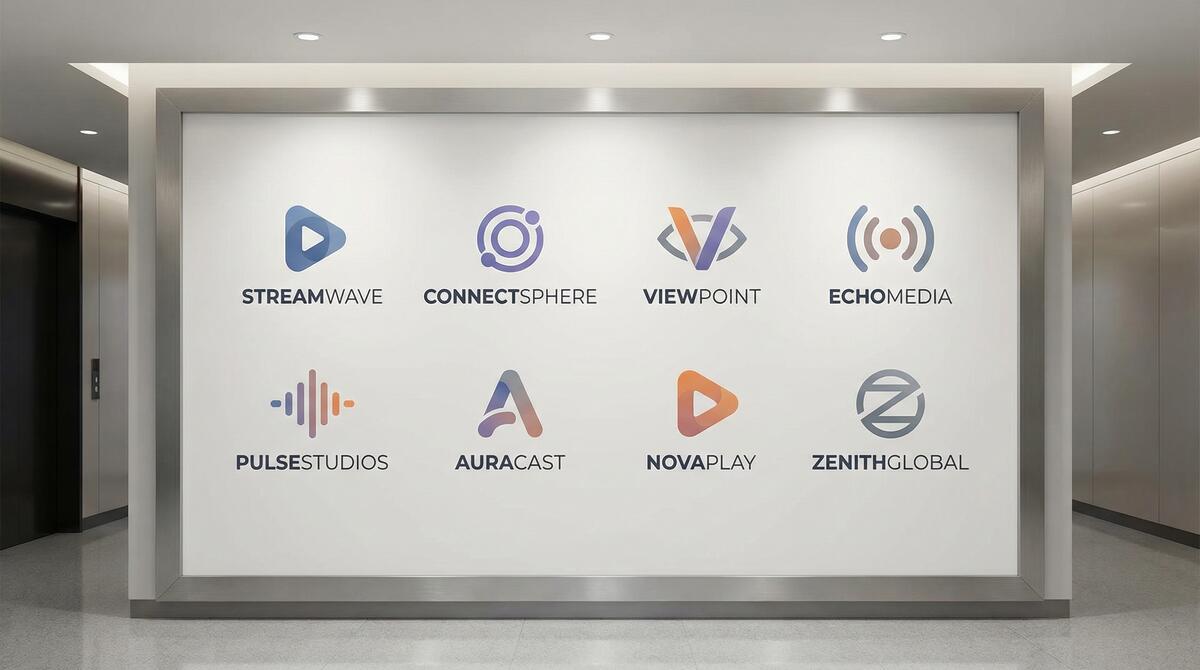 抖阴合作品牌Logo墙